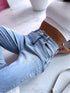 "Magnesium" MOM FIT denim jeans DJ690 - blue